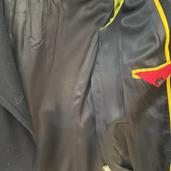 JCREW NAVY WOOL PEA COAT SIZE 4 - Picture 7 of 7